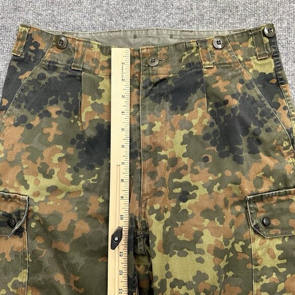 Vintage German Army Pants Mens 30x30 DEU Scharrer Camo 8415-12-361-8597 - Picture 9 of 12